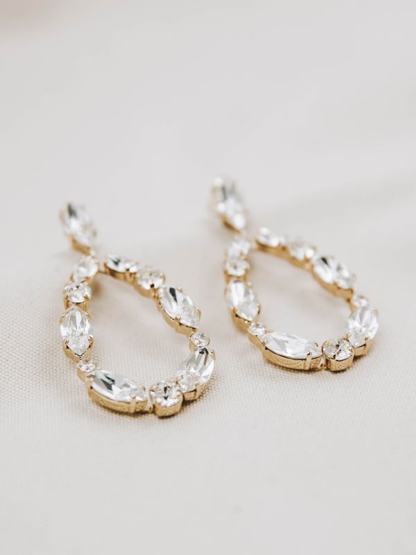 JANE Crystal - Earrings from Abrazi