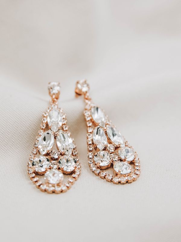 NICOLE Crystal - Earrings from Abrazi