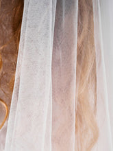 
                        
                          Load image into Gallery viewer, KARA English Tulle Cut Edge Soft Veil
                        
                      