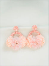 
                        
                          Load image into Gallery viewer, NORA Blushed Floral Garden Sweet Earrings
                        
                      