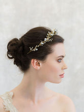 
                        
                          Load image into Gallery viewer, GISELLE - Golden Botanical Headband from Gibson Bespoke
                        
                      